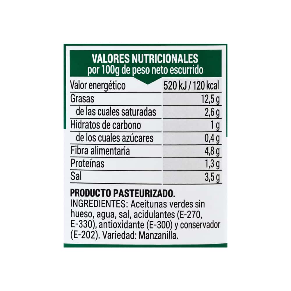 Aceitunas verdes sin hueso Vima Foods (290 g / 10.22 oz) - Miniatura 4