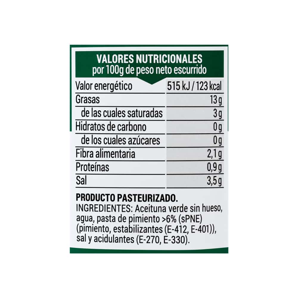 Aceitunas rellenas de pimiento Vima Foods (290 g / 10.23 oz) - Miniatura 4