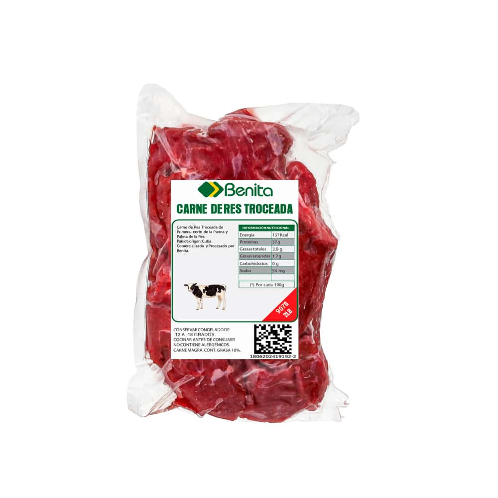 Carne de res troceada Benita (907 g / 2 lb) - Miniatura 2