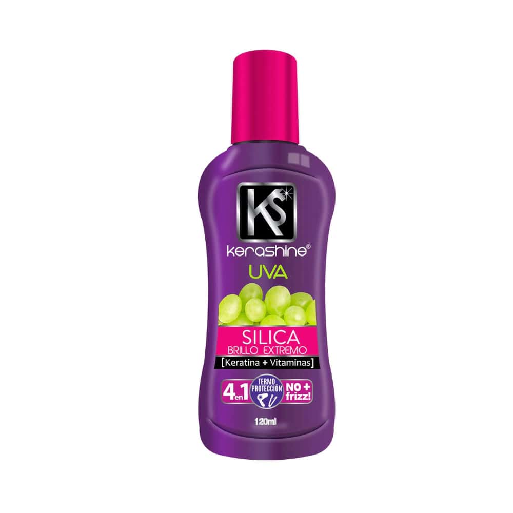 Silica nutritiva con óleo de uva y pro-keratina Kerashine (120 ml / 4.05 oz. fl.) - Miniatura 2