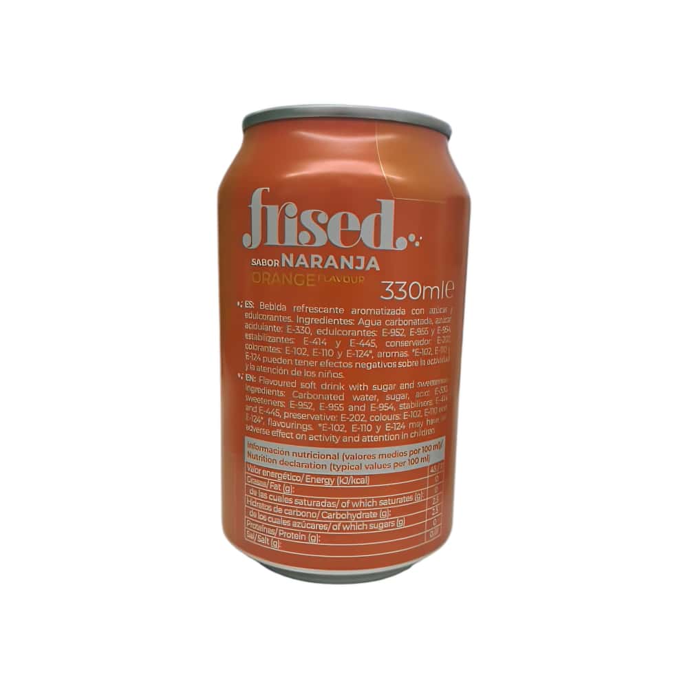 Refresco de naranja Frised (24 x 330 ml) - Miniatura 3