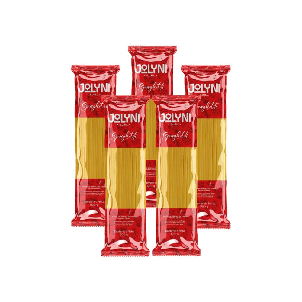 Spaghetti Jolyni (5 X 500 g / 17.63 oz) - Miniatura 1