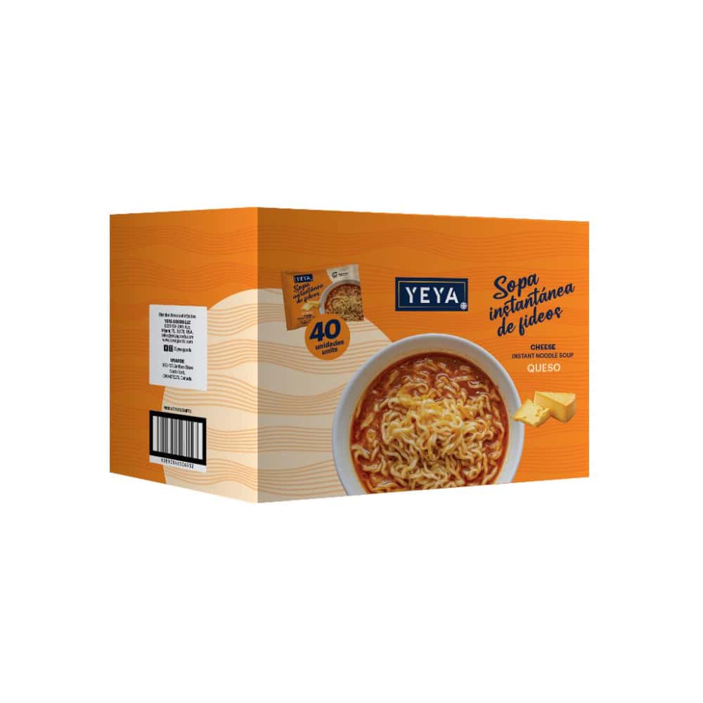 Sopa instantánea de fideos con sabor a queso YEYA (40 x 75 g / 2.6 oz) - Miniatura 3