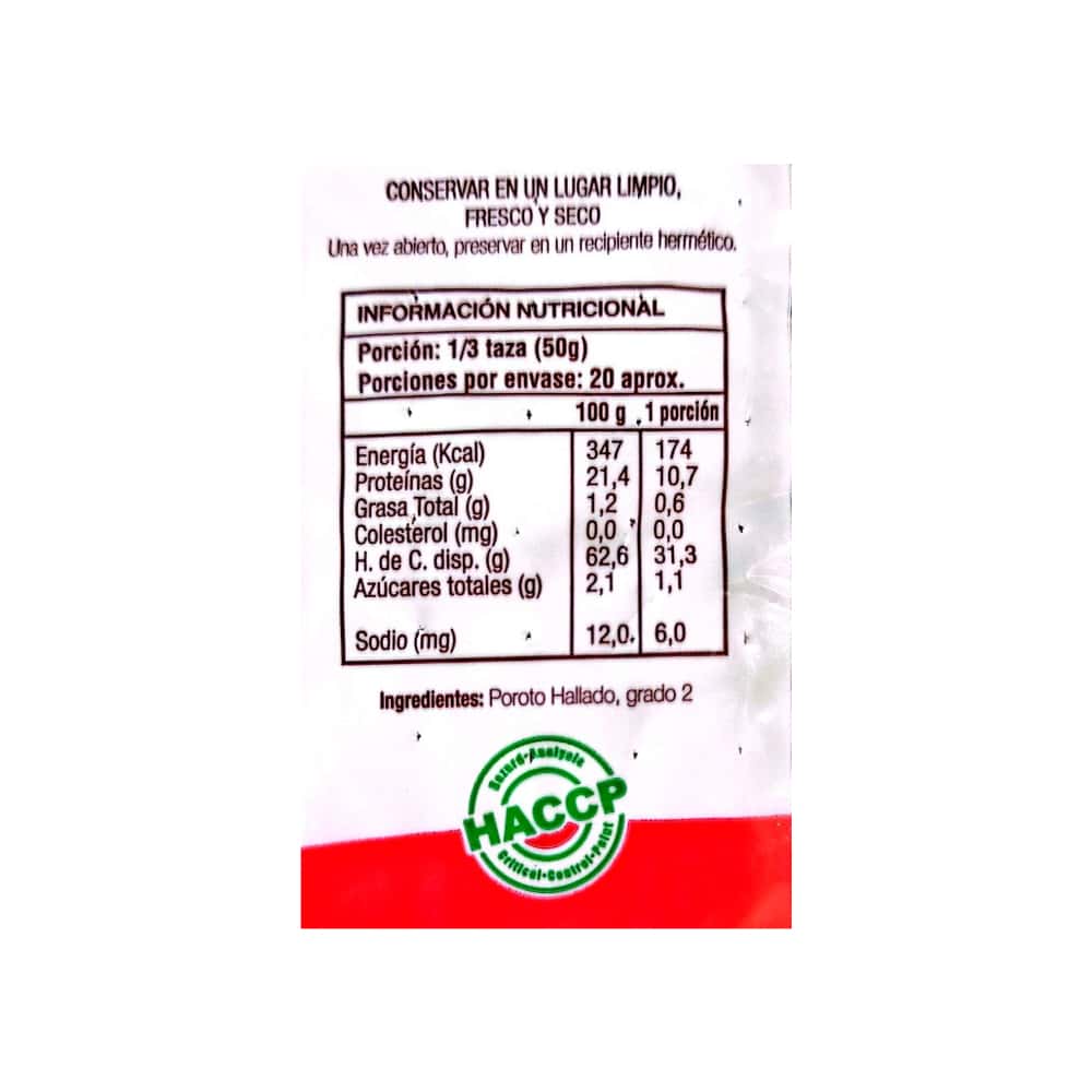 Poroto hallado Los Granos (1kg / 2.2 lb) - Miniatura 4