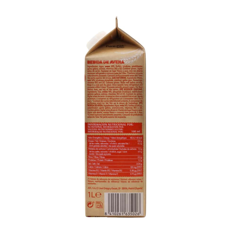 Bebida de avena Don Simon (1 L) - Miniatura 2