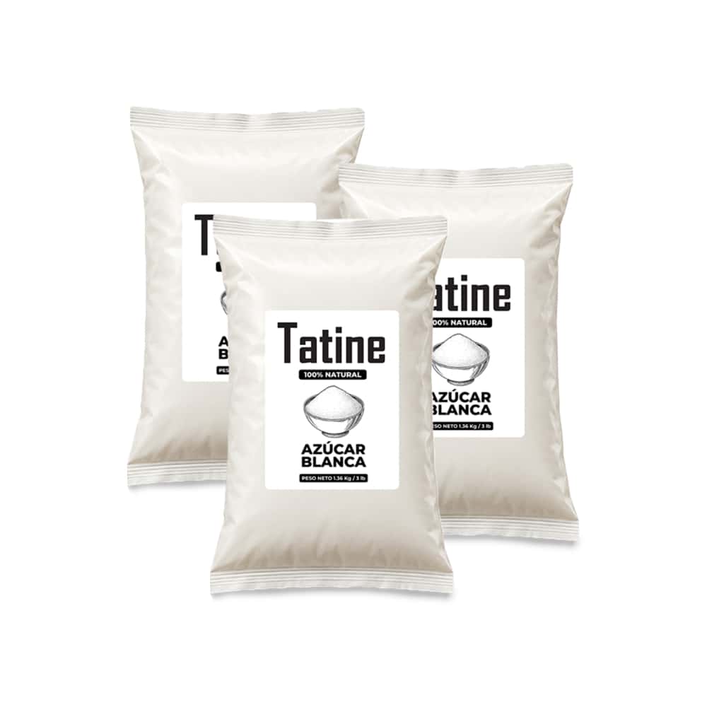 Azúcar blanca Tatine (3 x 1.36 kg / 3 lb) - Miniatura 1