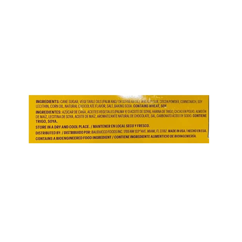Sorbetos rellenos con crema sabor a chocolate Bauducco (142 g / 5.0 oz) - Miniatura 3