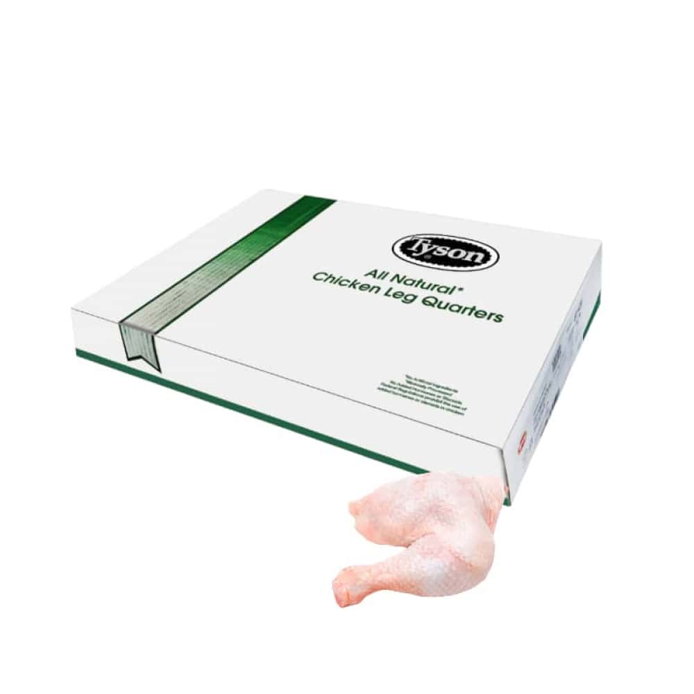 Caja de cuartos traseros de pollo Tyson (15 kg / 33 lb) - Miniatura 3