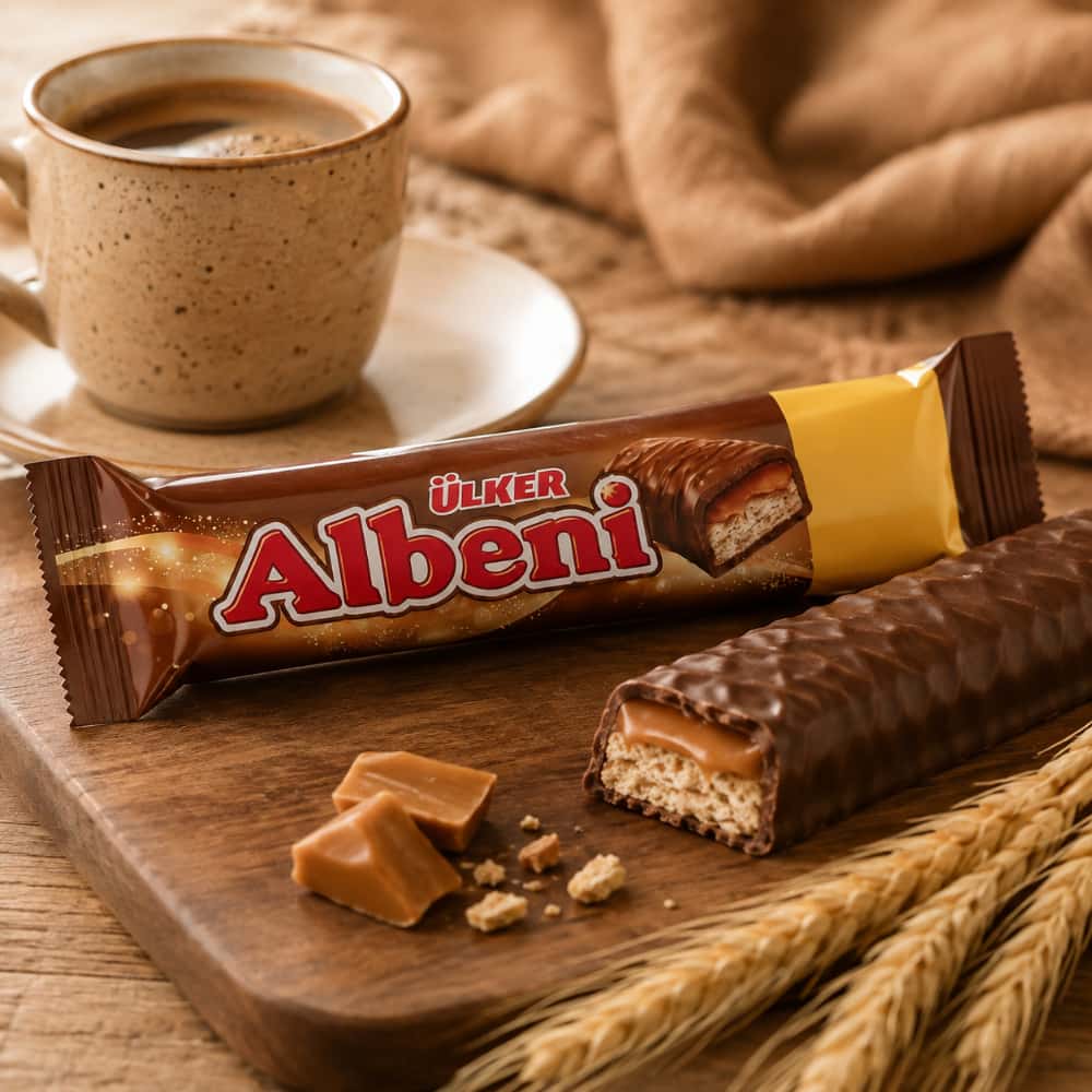 Barra de chocolate con caramelo Ülker Albeni (52 g / 1.83 oz) - Miniatura 5