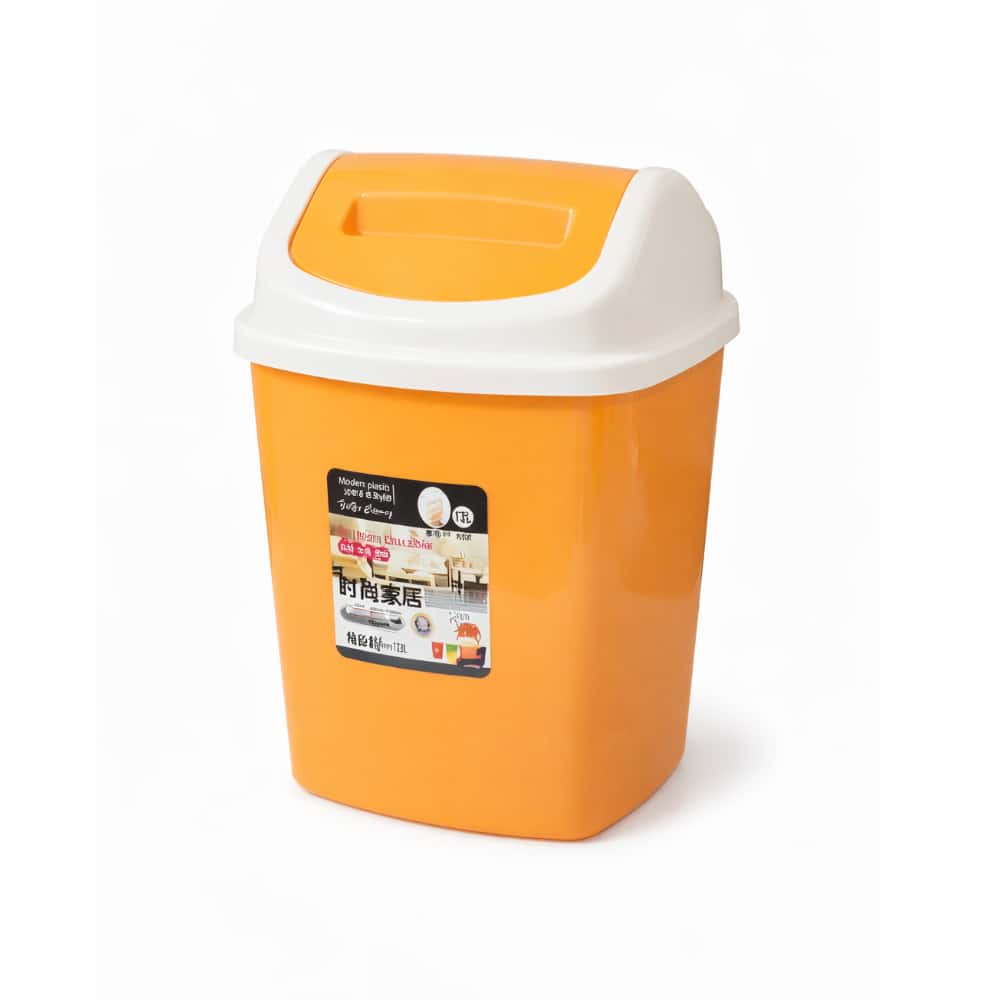 Cesto de basura naranja para meseta 12 L Yayi Camng - Miniatura 2
