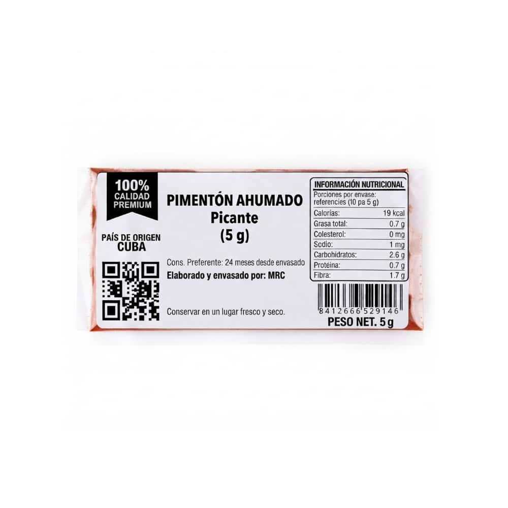 Pimentón Ahumado Picante MRC (5 g) - Miniatura 1