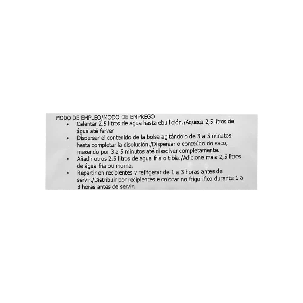 Gelatina sabor fresa Promolac (1 kg / 2.2 lb) - Miniatura 3