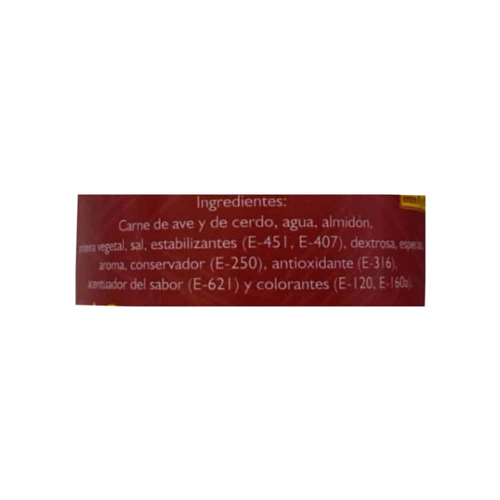 Mortadella criolla Bravo (4 x 800 g / 1.76 lb) - Miniatura 3