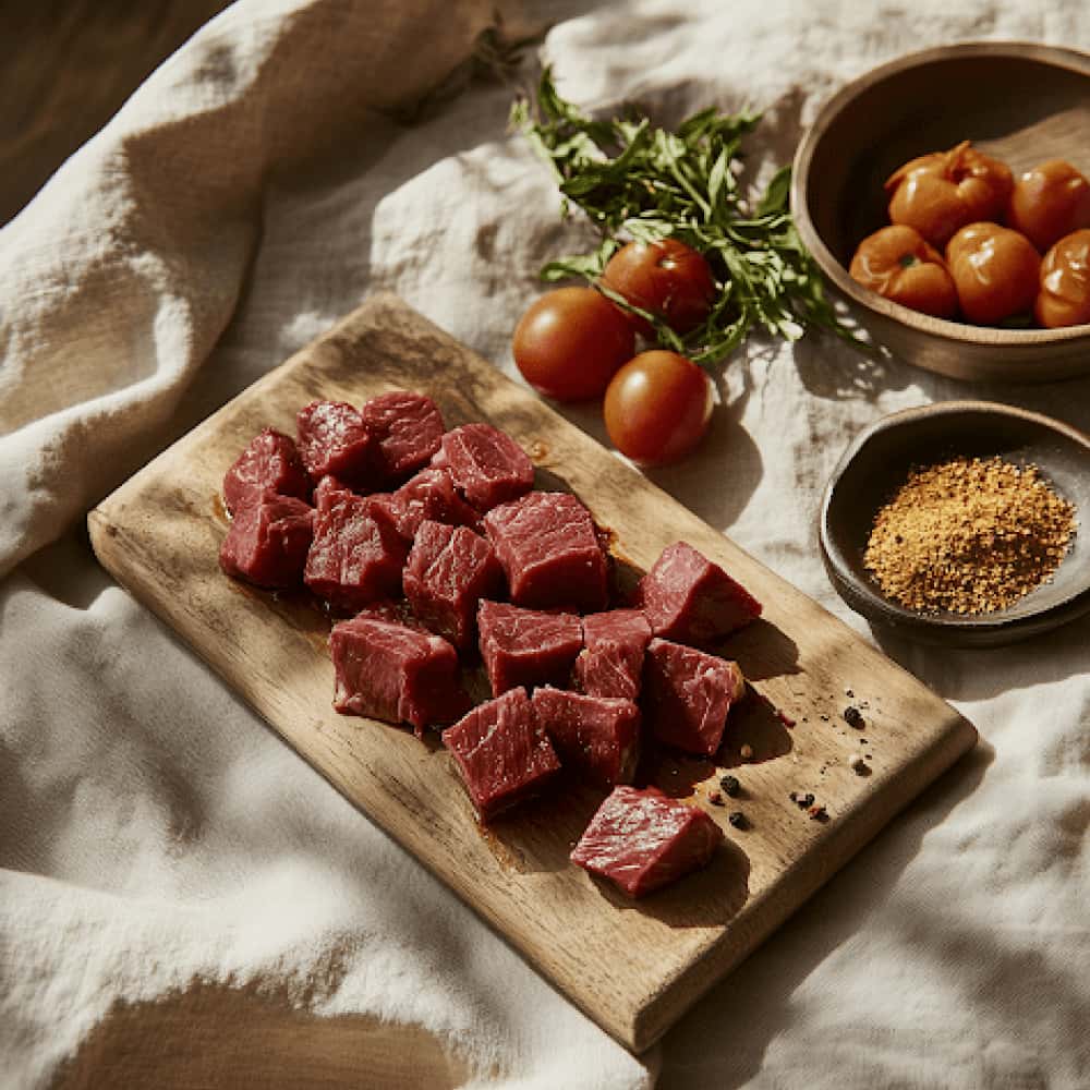 Carne de res troceada Y&D Ricos (1 kg / 2.2 lb) - Miniatura 3
