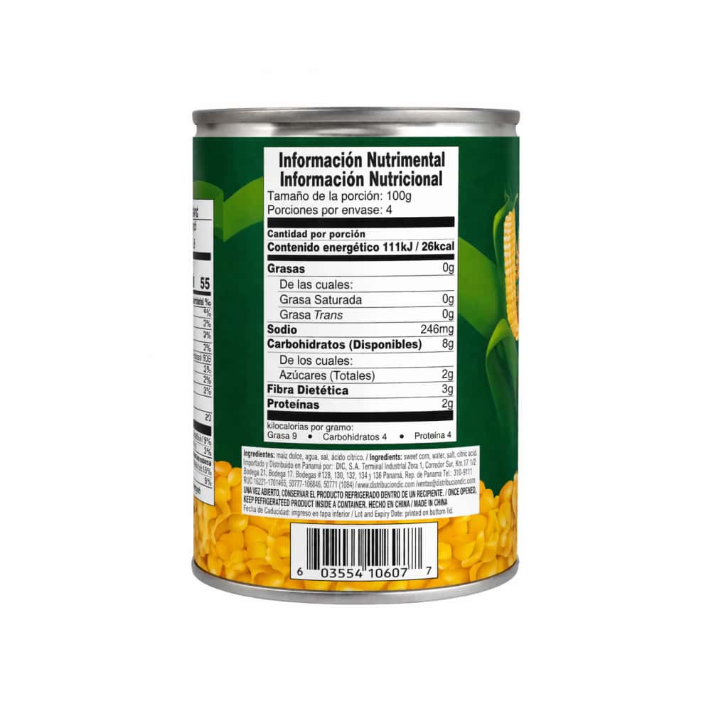 Maiz dulce en grano Don Carlos (425 g / 15 oz) - Miniatura 2