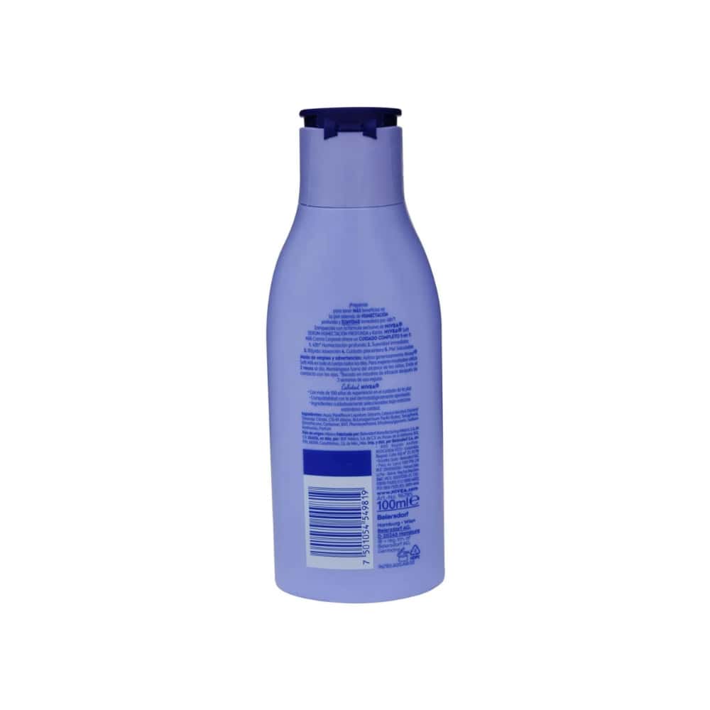 Crema corporal con karité para piel seca 72 h Soft Milk Nivea (100 ml) - Miniatura 2