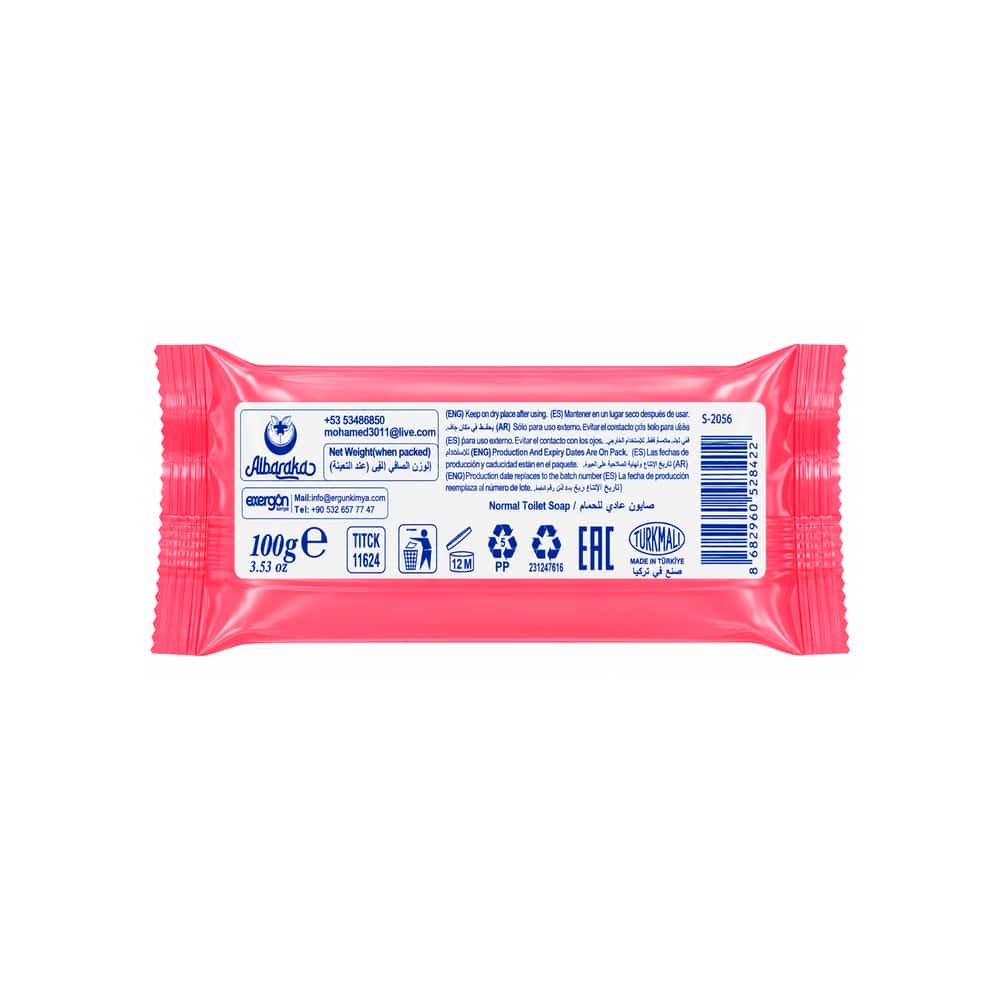 Jabón de belleza con aroma rosa Albaraka (100 g / 3.53 oz) - Miniatura 2