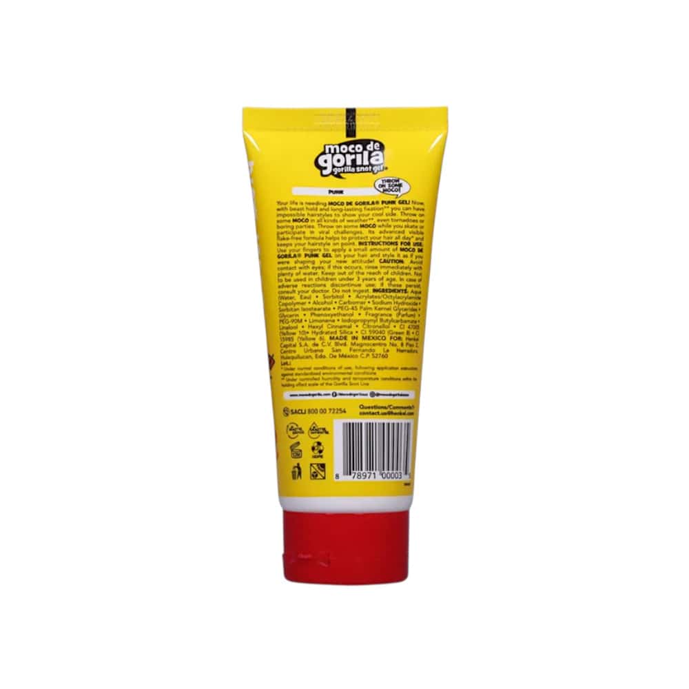 Gel para el cabello punk Moco de Gorila (80 g / 2.82 oz) - Miniatura 5