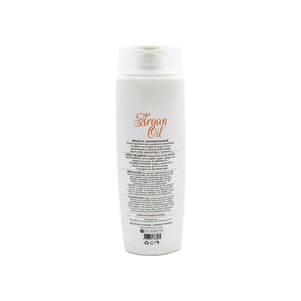 Juego de champú y acondicionador brasileño a base de aceite de argán sin sal NT (2 x 300 ml) - Miniatura 3
