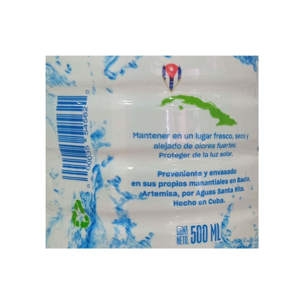 Agua purificada Santa Rita (12 x 500 ml) - Miniatura 4