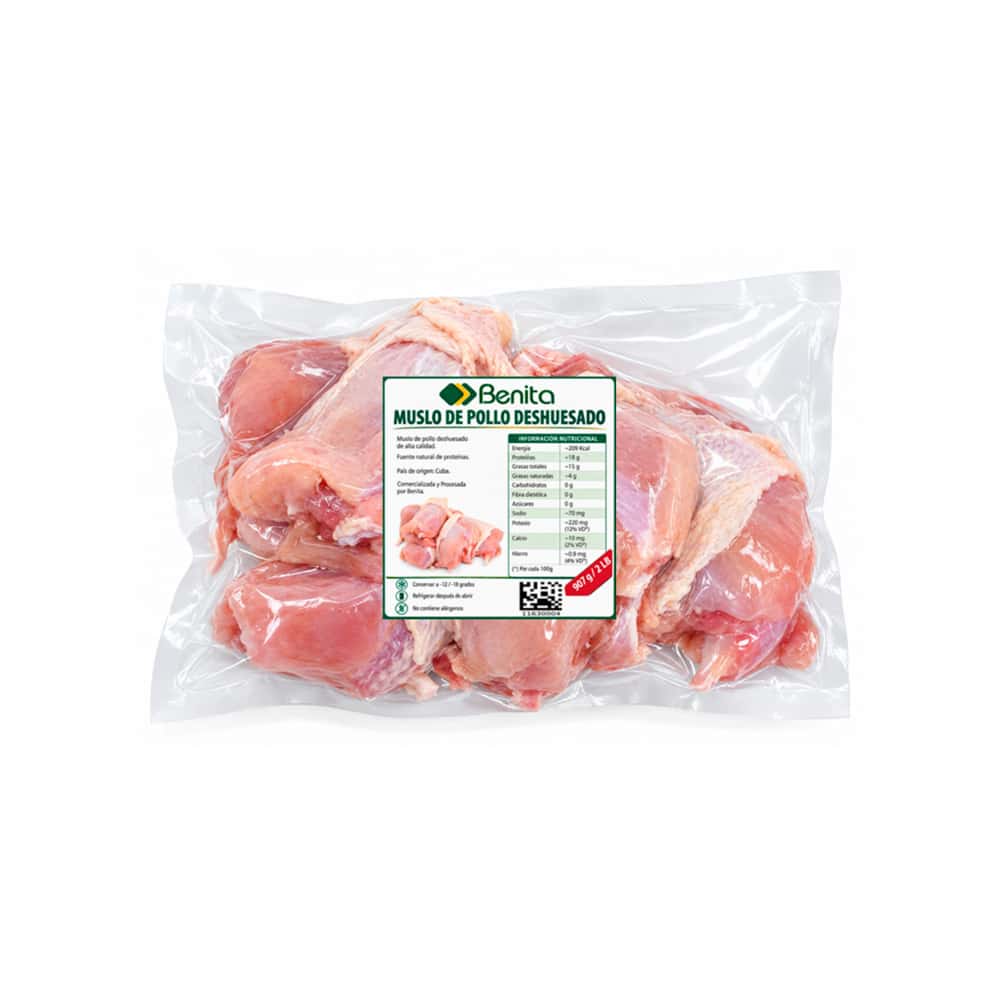 Muslo de pollo deshuesado Benita (907 g / 2 lb) - Miniatura 1