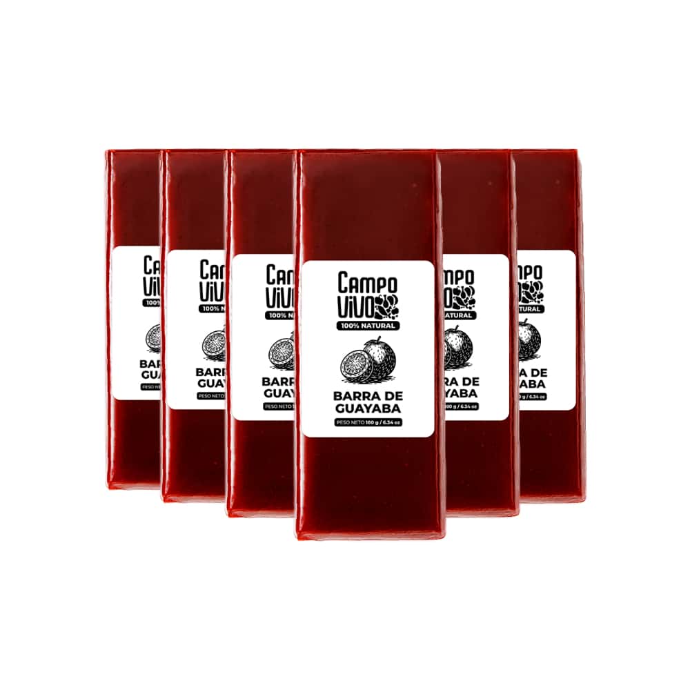 Barra de guayaba Campo Vivo (6 x 180 g / 6.34 oz) - Miniatura 1