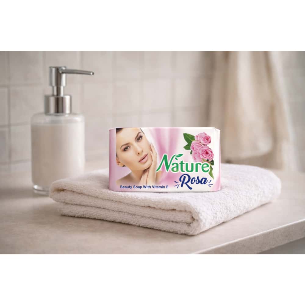 Jabón tocador rosa Nature (100 g) - Miniatura 4