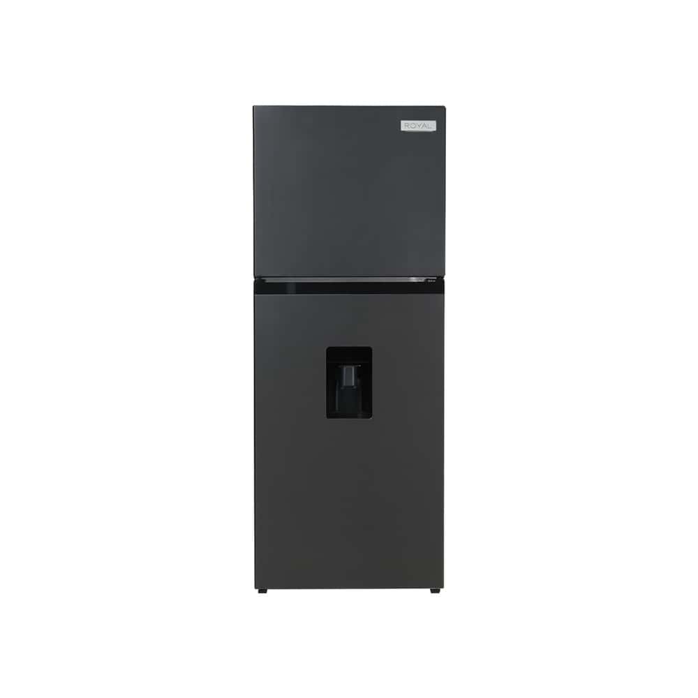 Refrigerador inverter (310 L / 11 pies³) de 2 puertas con dispensador de agua, color negro y gris oscuro – Royal RF11SWD - Miniatura 1