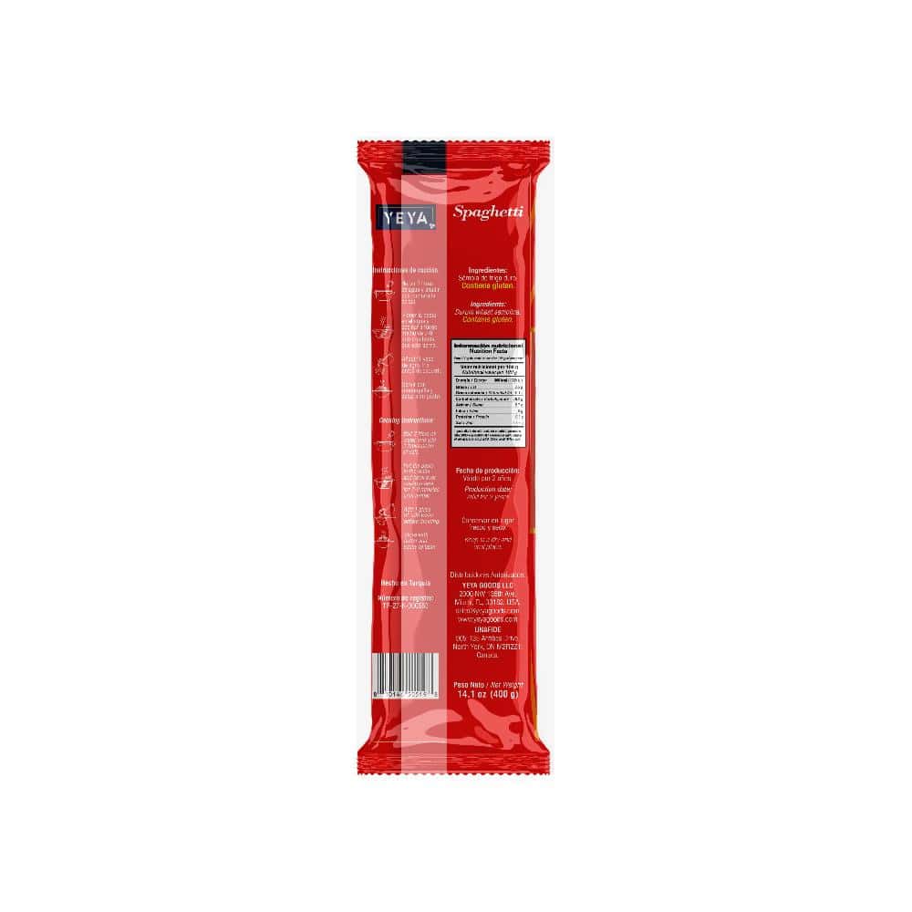 Espaguetis YEYA (400 g / 14.1 oz) - Miniatura 2