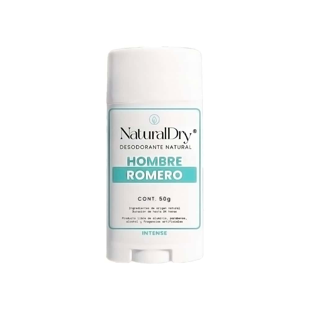 Desodorante natural corporal en barra para hombre aroma romero NaturalDry (50 g / 1.76 oz) - Miniatura 1