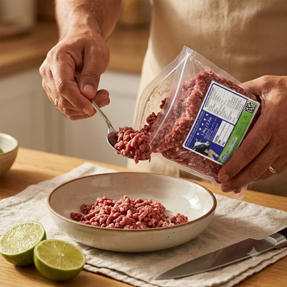 Picadillo de carne de res de segunda Multisell (4 x 1.0 kg / 2.2 lb) - Miniatura 4