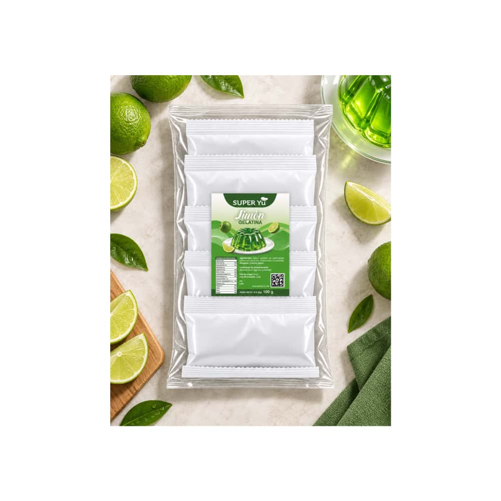 Gelatina de limón super Yu (100 g / 3.53 oz) - Miniatura 3