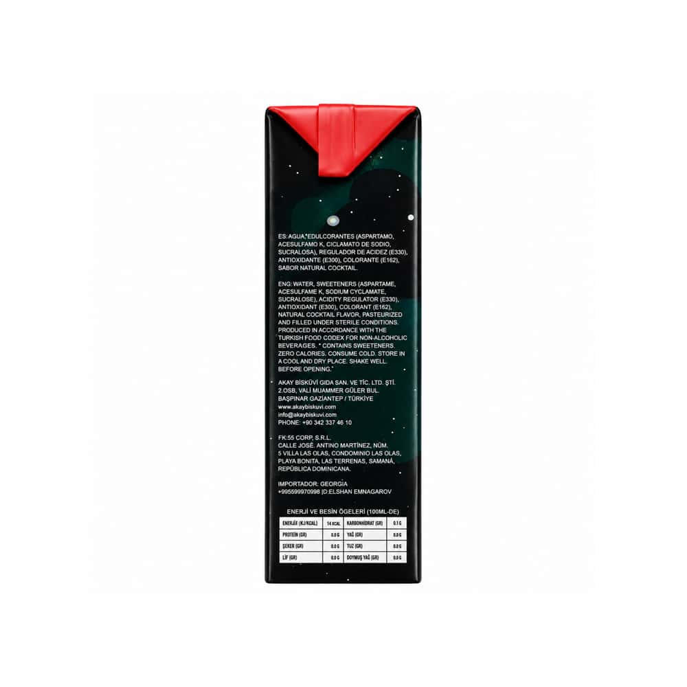 Bebida sabor cóctel Gece (200 ml) - Miniatura 3