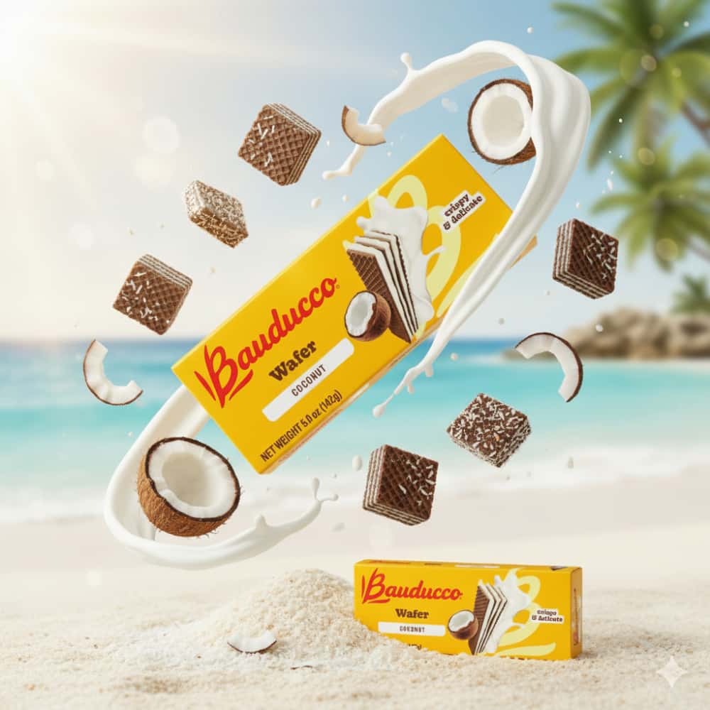Sorbetos rellenos con crema sabor a coco Bauducco (142 g / 5 oz) - Miniatura 5