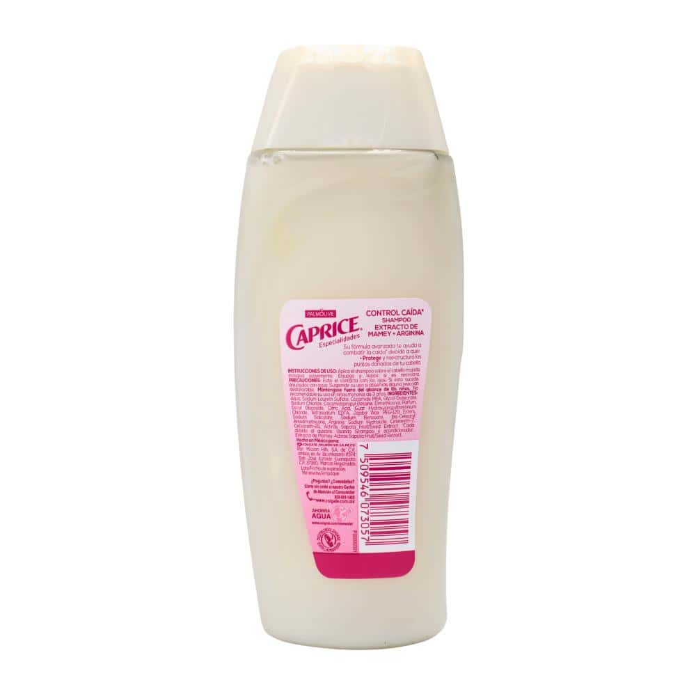 Champú control caída extracto de mamey + arginina Caprice Especialidades (200 ml / 7.8 oz fl) - Miniatura 6
