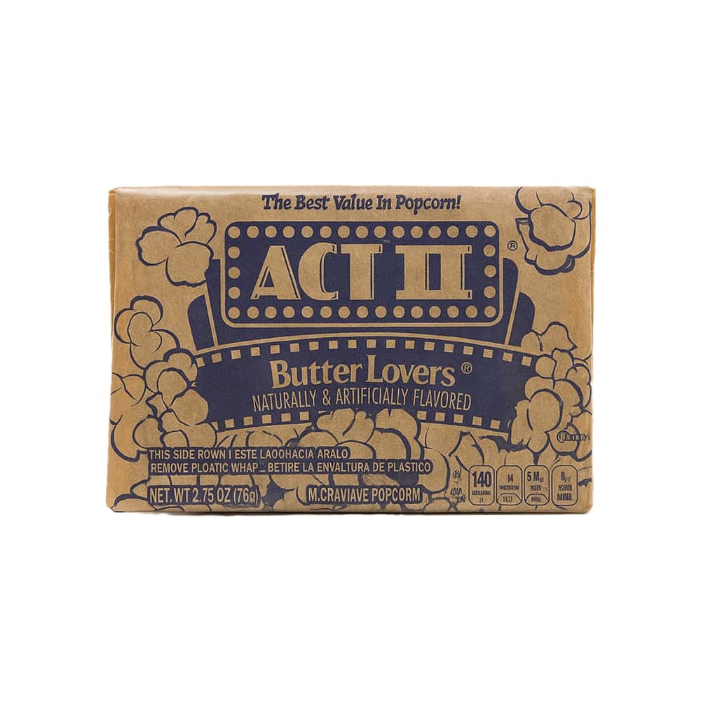 Palomitas de maíz sabor mantequilla ACT II (78 g / 2.75 oz) - Miniatura 1