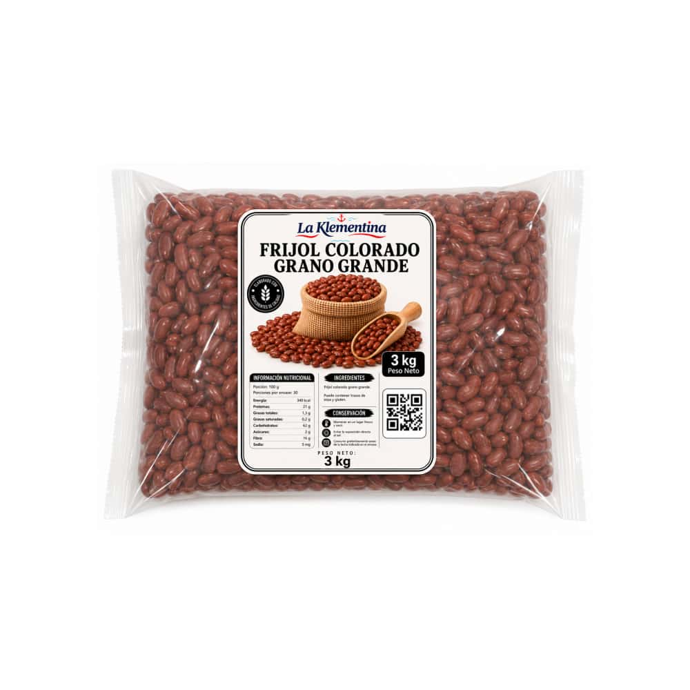 Frijoles colorados grano grande La Klementina (3 kg / 6.6 lb) - Miniatura 1