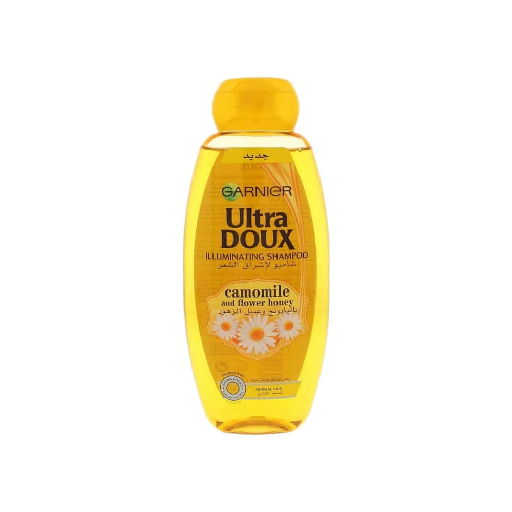 Champú Iluminador con Camomila y Miel de Flores Garnier Ultra Doux (400 ml) - Miniatura 1