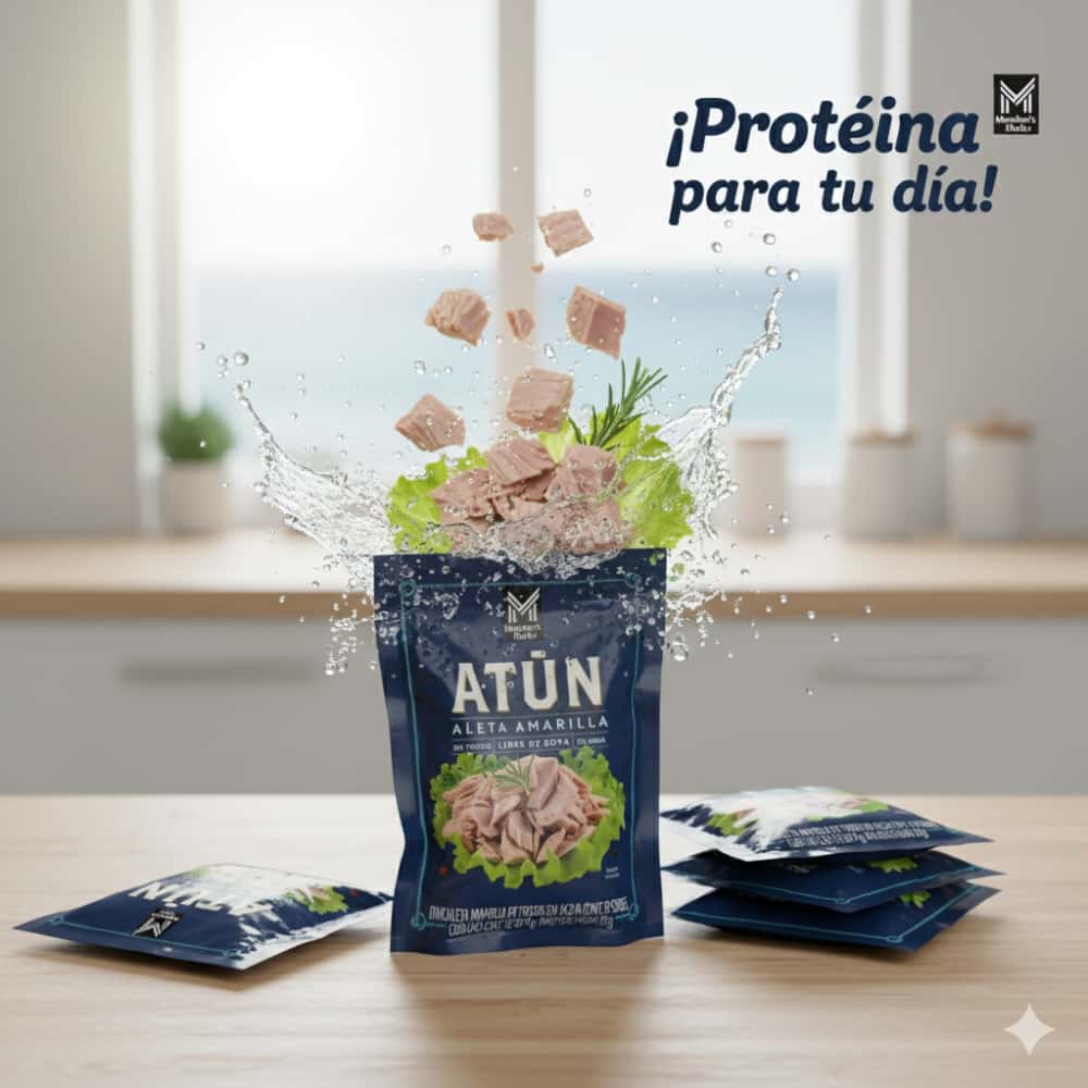 Atún aleta amarilla en trozos en agua Member's Mark (3 x 74 g / 2.61 oz) - Miniatura 4