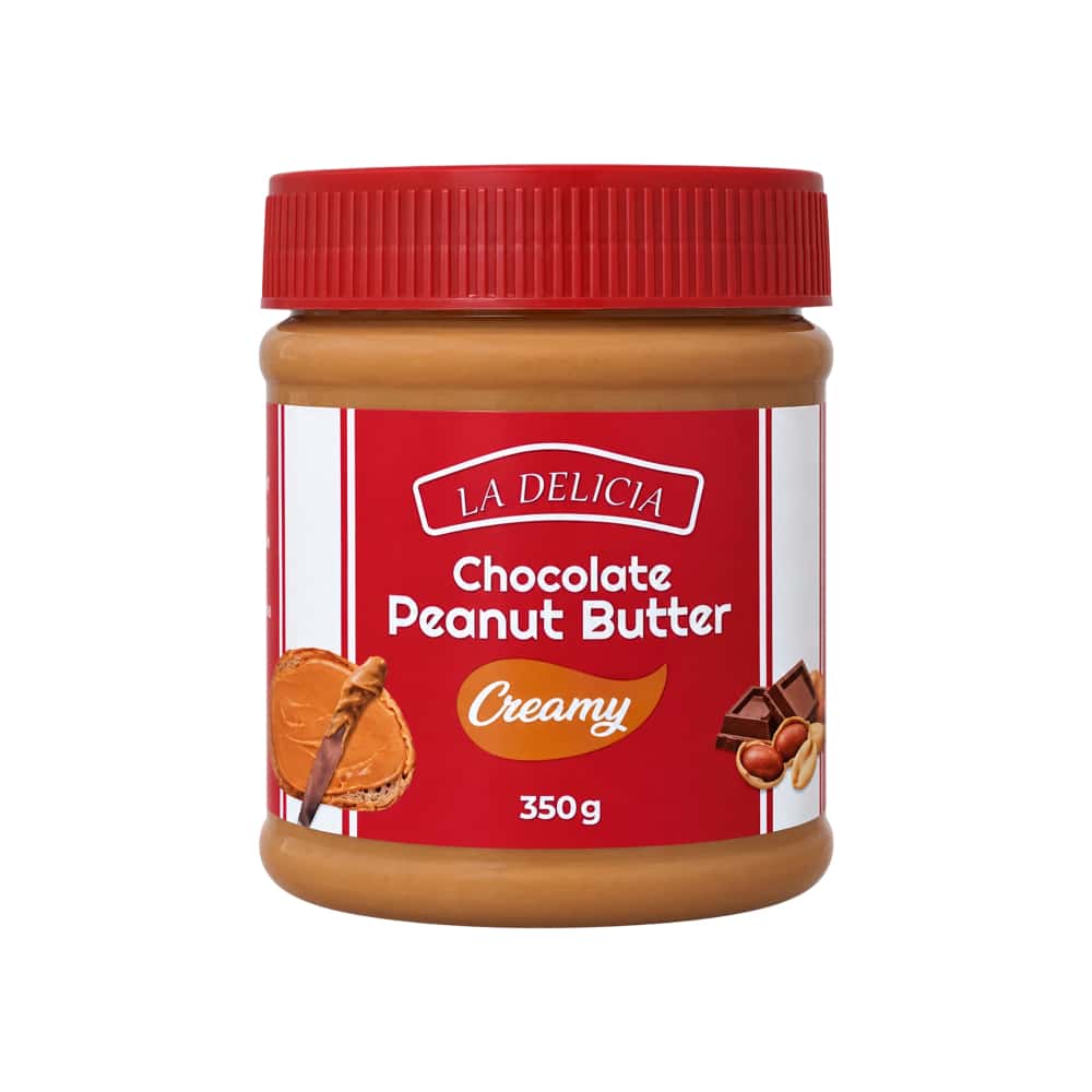 Crema de maní con chocolate La Delicia (350 g / 12.3 oz) - Miniatura 1