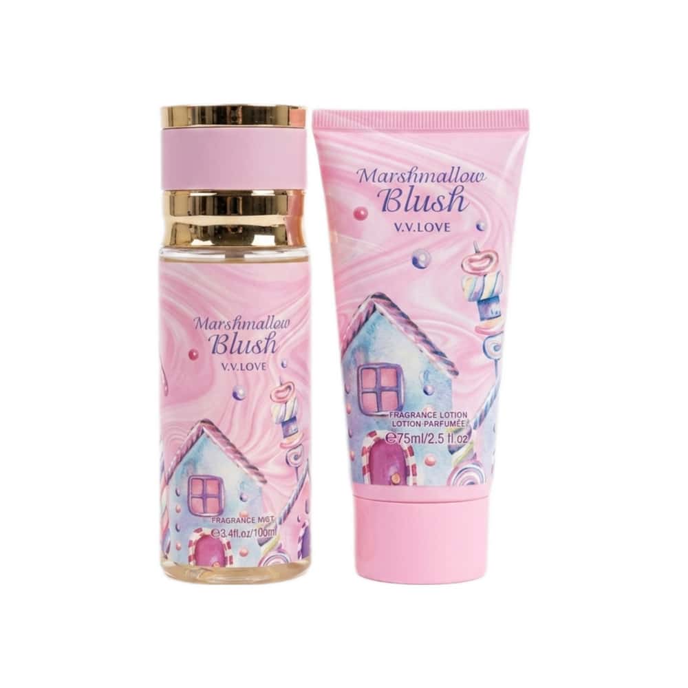 Kit de colonia y crema de mujer Marshmallow Blush V.V.Love - Miniatura 1