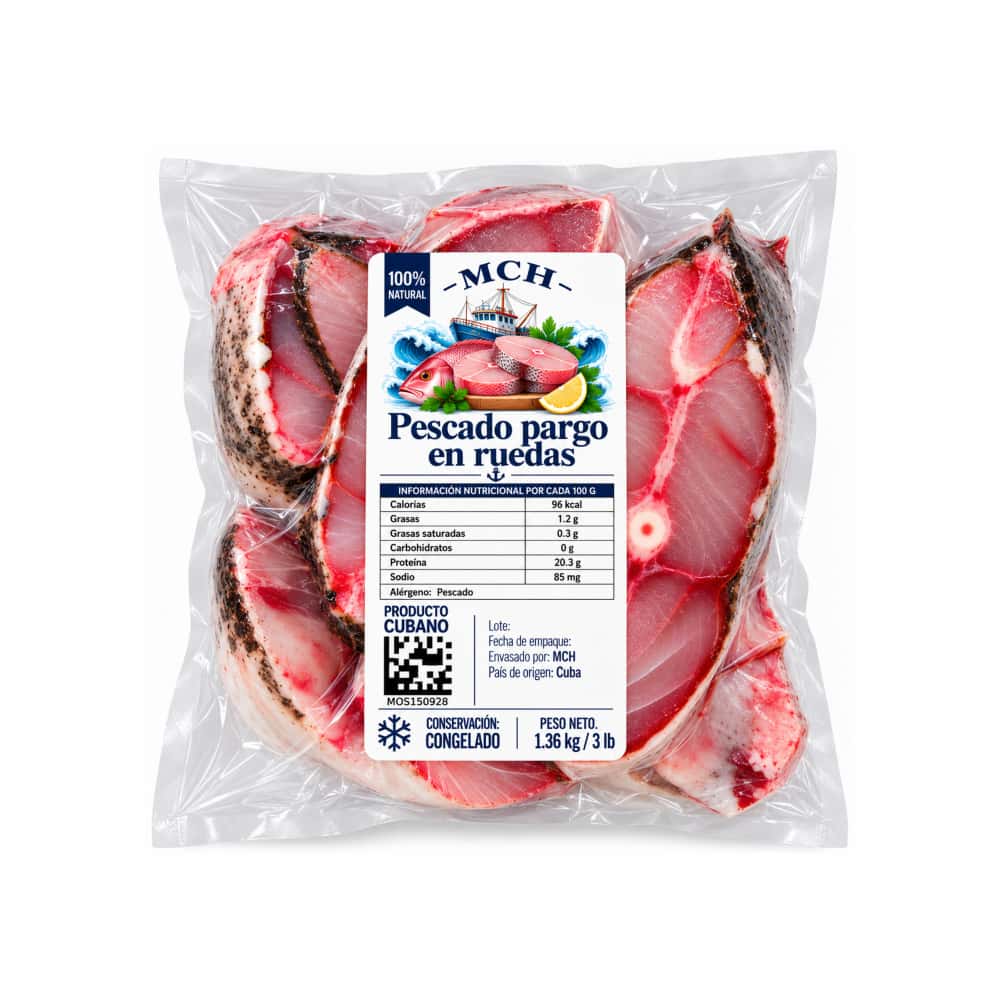 Pescado pargo en ruedas MCH (1.36 kg / 3 lb) - Miniatura 1