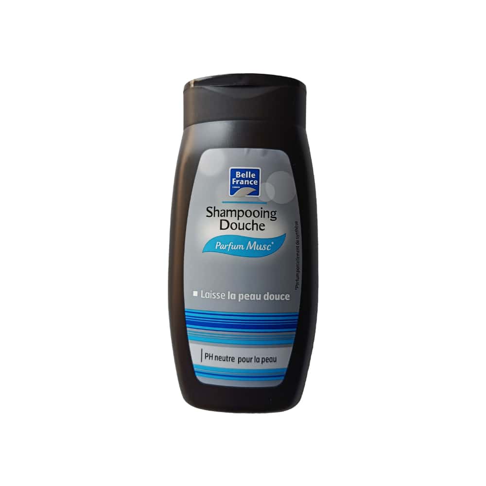 Champú gel de ducha con fragancia a almizcle Belle France (250 ml) - Miniatura 1