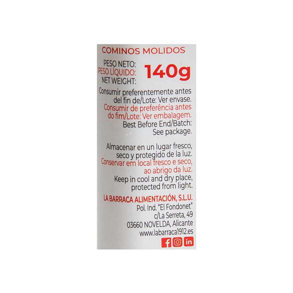 Cominos molidos La Barraca (140 g / 4.93 oz) - Miniatura 3