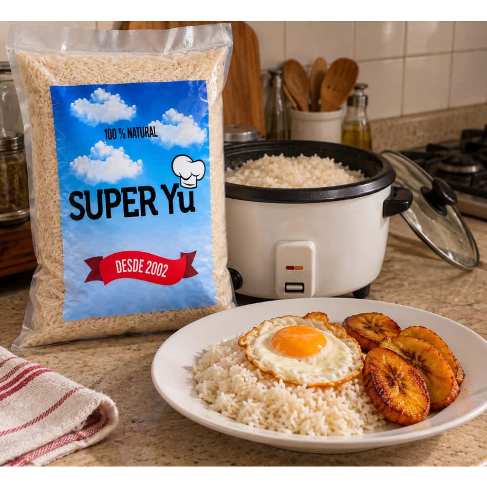 Arroz blanco de grano largo Super Yu (2.27 kg / 5 lb) - Miniatura 4