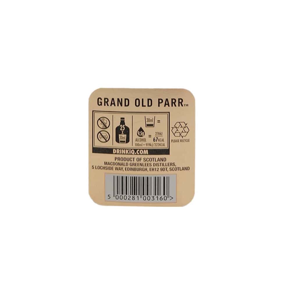 Whisky 12 años 40 % vol Old Parr (750 ml) - Miniatura 2