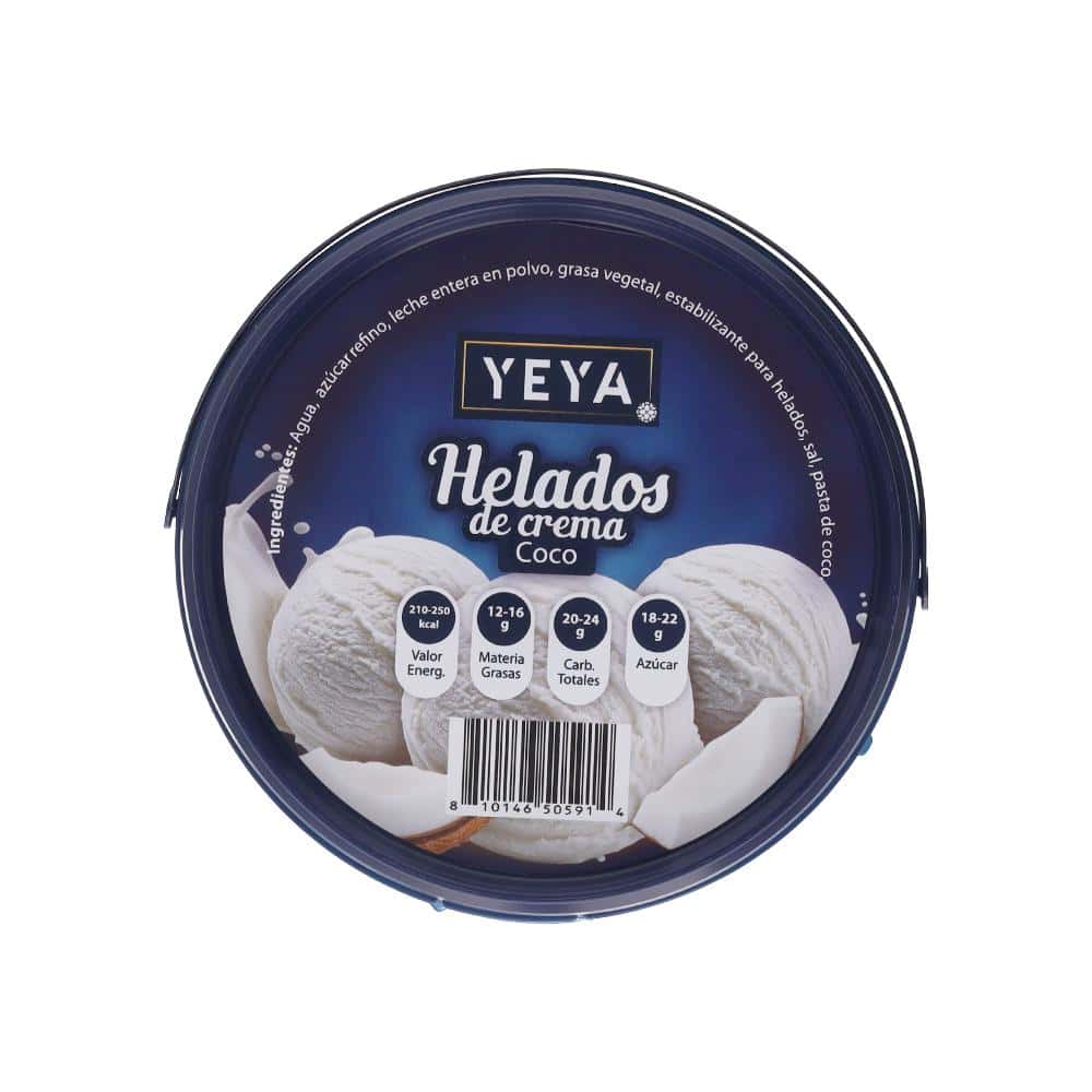 Helado de crema sabor a coco (1 L) - Miniatura 3