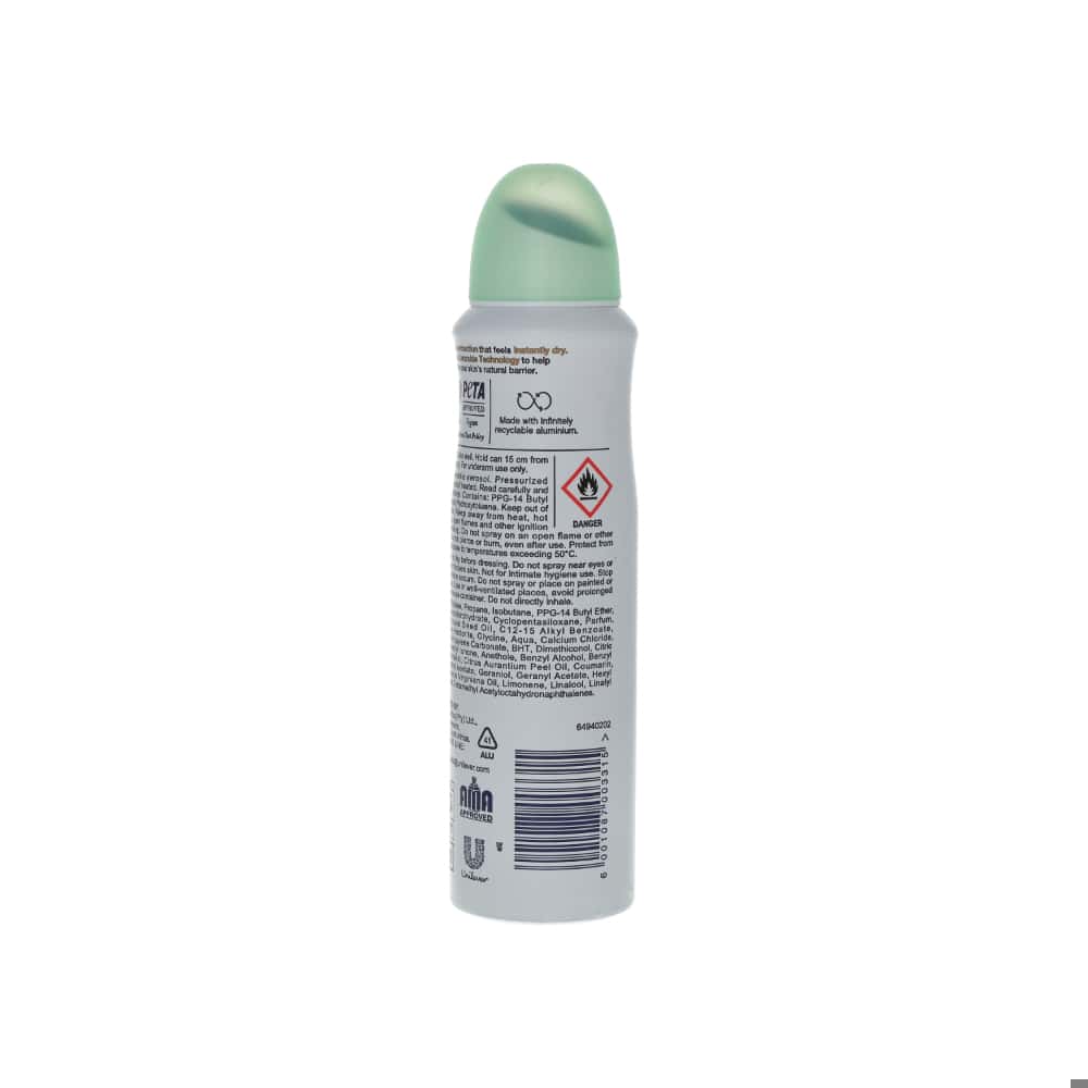 Desodorante en spray con aroma a pepino y té verde Go Fresh Dove (150 ml) - Miniatura 2