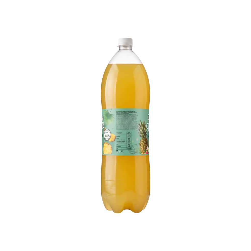 Refresco carbonatado sabor piña Yes Fruit (2 L / 67.63 fl oz) - Miniatura 3
