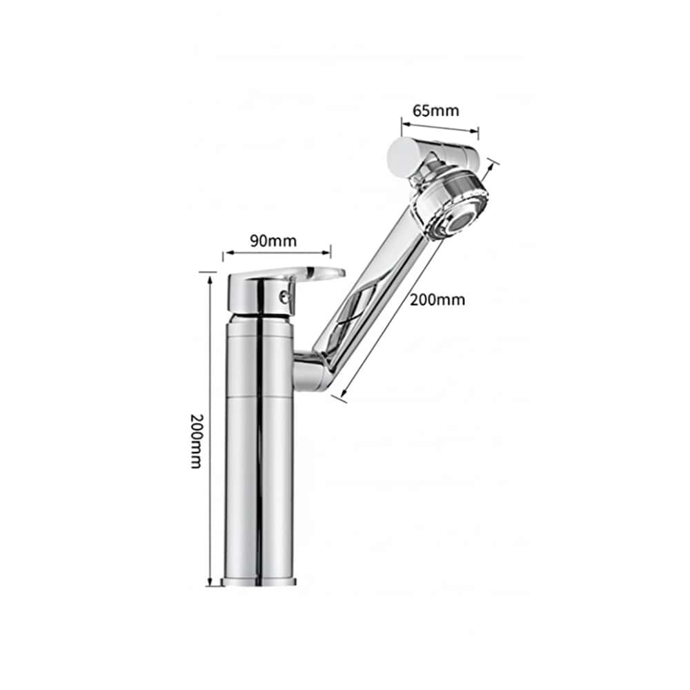 Grifo monomando mezclador con rotación multidireccional Griven - Miniatura 3